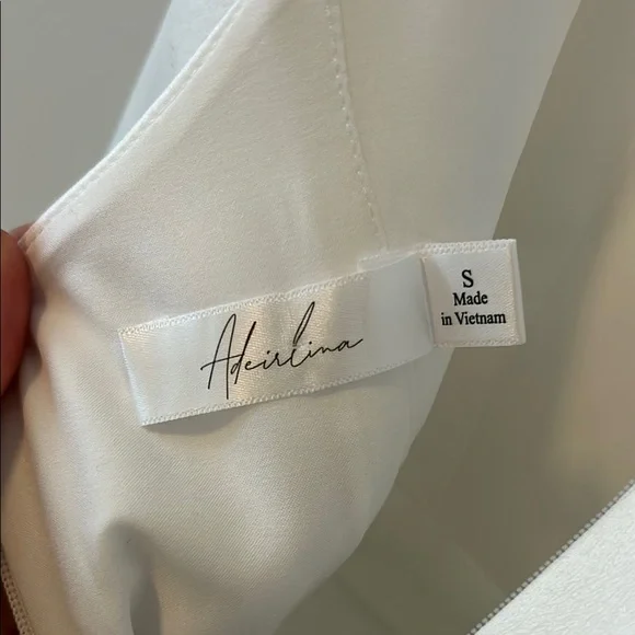 Adeirlina Elegant Me & You Mini white bridal Dress! - Picture 8 of 10